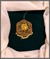 Peacock Jada billa in Kundan - HA0048